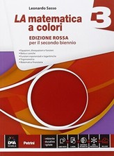 matematica a colori rossa 3 +eb matematica it e ip sasso 8849420374