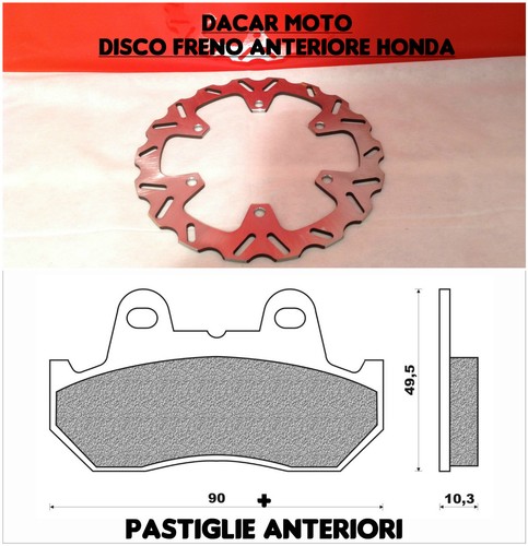 Disco freno anteriore honda - freno,