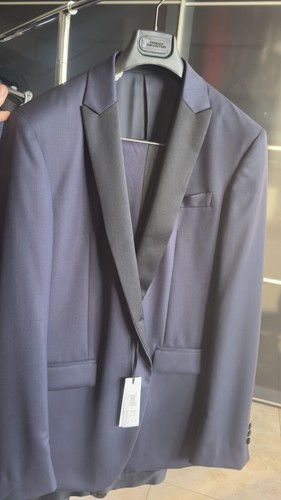 Versace collection smoking blu - versace,