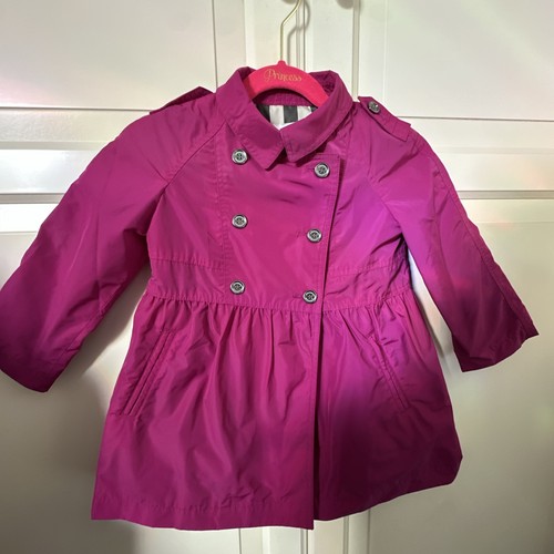 Giacca trench magenta burberry - giacca,