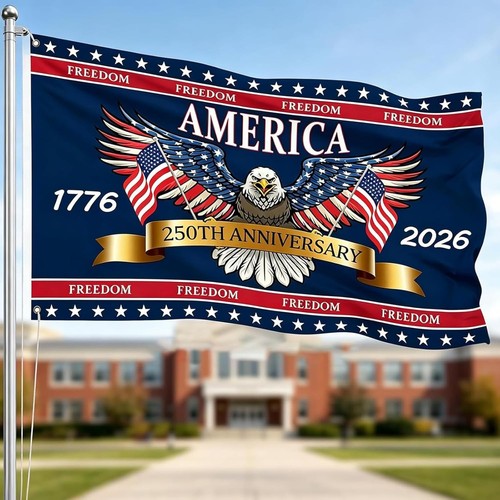 Bandiera america strati 250 - america,