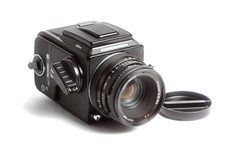 Hasselblad 503CW con obiettivo