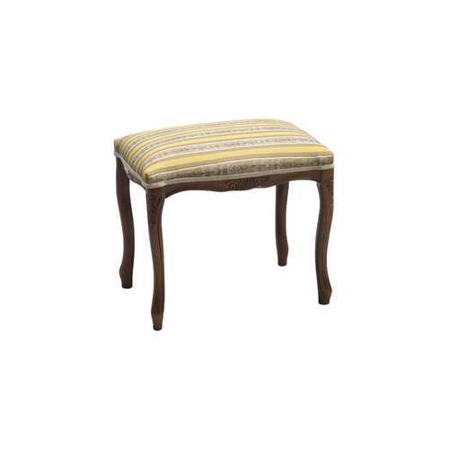 Sgabello pouf legno noce - legno,