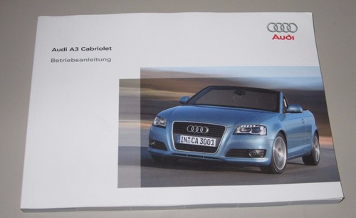 Betriebsanleitung audi - audi, a3