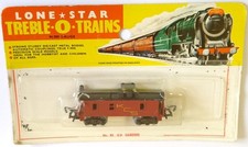 Lone Star Treble-O-Trains N 000 calibro 83 US Caboose Wagon