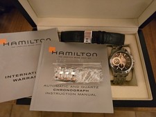 Orologio Hamilton Jazzmaster Open Secret Cronografo Uomo