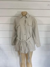 Giacca denim ZARA donna beige