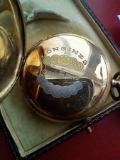 Antico orologio da tasca LONGINES - 7 Grands Prix, in oro 18 carati - 1923
