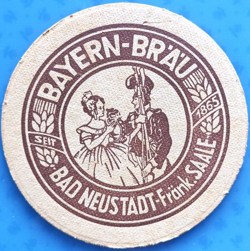 Vecchio sottobicchiere birra
