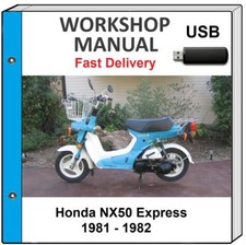 HONDA NX50 EXPRESS 1981 1982