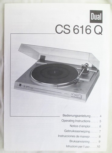 Dual 616 giradischi - 616,