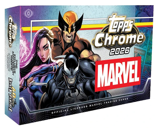 2026 topps chrome - 2026, marvel