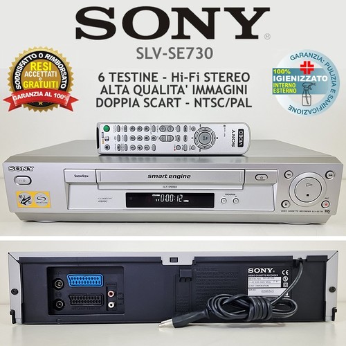 Videoregistratore vhs sony - videoregistratore,