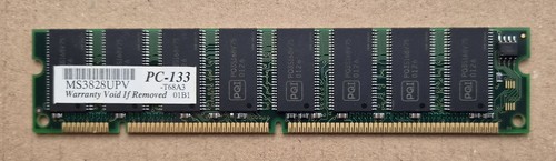 128mb pc133 sdram 168 - 128mb, dimm