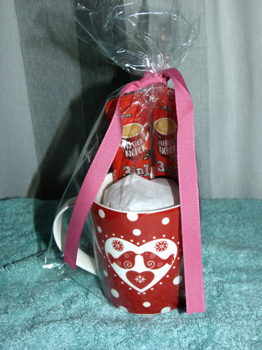 Tazza cuore design lovebirds - tazza,