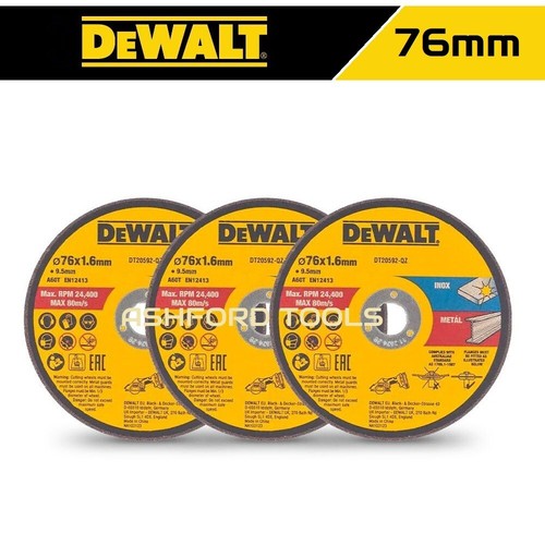 Dewalt dischi taglio - dischi, 76mm