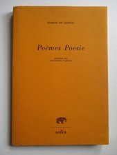 Giorgio DE CHIRICO - Poèmes Poésie - EO Ex N°51/120 Vergé Illustré Surréalisme