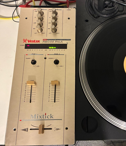 Pmc pro vestax mixer - pro, a