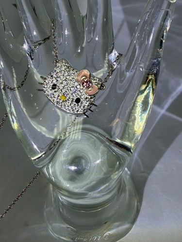 Collana swarovski hello kitty - collana,