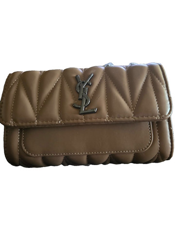 Borsa tracolla ysl taupe - a,