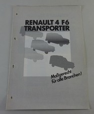 Depliant / Brochure Renault R4
