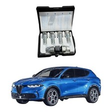Set 4 BULLONI Antifurto Adatto per ALFA ROMEO Tonale (Cerchi in Lega o Acciaio)