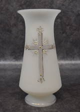 ANCIEN VASE XIX EME EN OPALINE