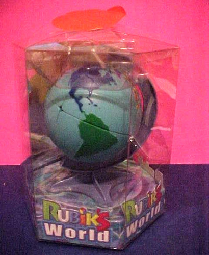 Vintage rubik world globe - *,