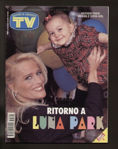 Sorrisi 1995 heather parisi - sorrisi,