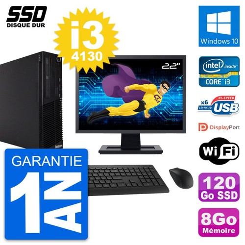 Lenovo m73 sff - m73, 22"