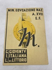 MIN. EDUCAZIONE NAZ. A. XVII