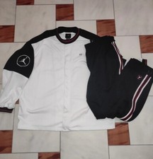 Vintage Air Jordan Track Suit Men's XL Black Red Basketball Snap Button Zipper