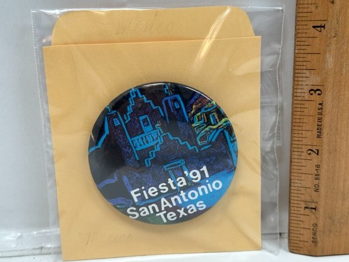 Fiesta 1991 pin back san - pin,