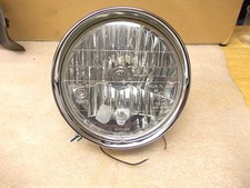 FARO ANTERIORE CROMATO MOTO