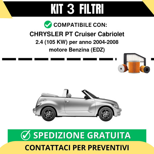 Kit filtri tagliando - filtri, per