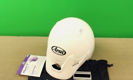 Arai hyper white helmet - t,
