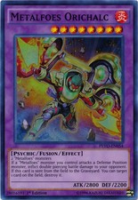 Metalfoes Oricalco - PEVO-EN054 - Super Rara - 1° Edizione Near Mint Yugioh! Auto
