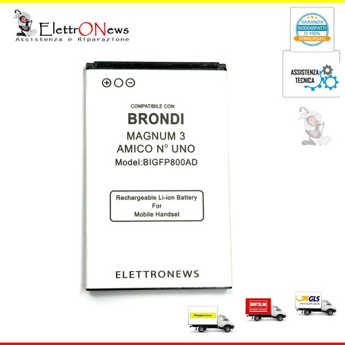 Batteria brondi amico uno - batteria,