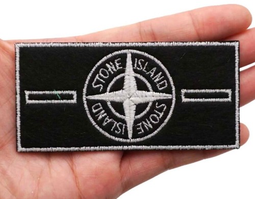 Stone island toppa ricamata - stone,
