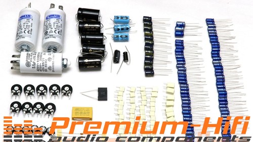 Elegante set condensatori - , e