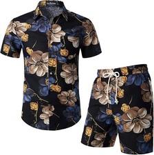 Completo Hawaiano Uomo Camicia