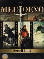 Il Medioevo Secoli bui? 	cofanetto 3 dvd morte nera cavalieri streghe nuovo