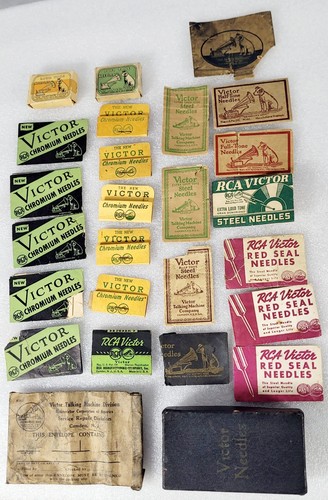 Vintage papers lot - lot, rca