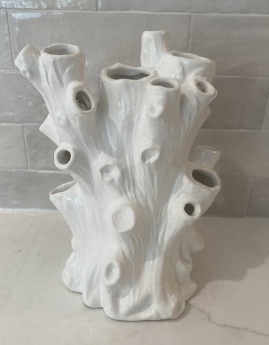 Vaso tronco albero ceramica