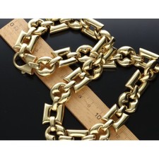 UNOAERRE COLLIER GIROCOLLO DONNA  IN ORO 18 KT