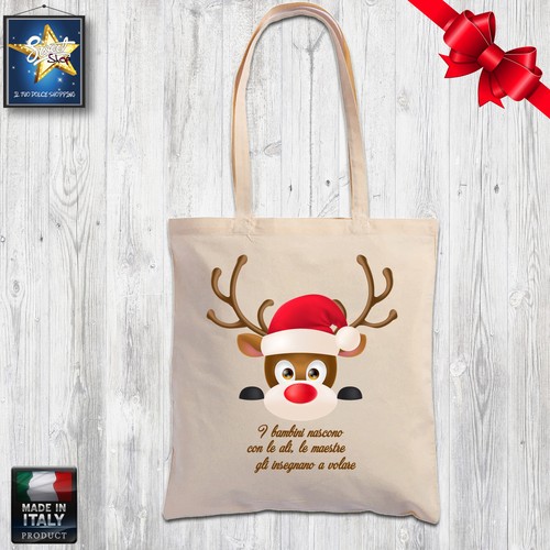 Shopper borsa cotone maestra - shopper,