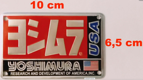 Adesivo yoshimura alluminio - adesivo,