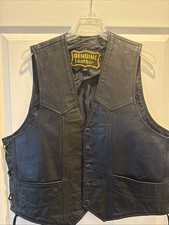 Giubbotto moto in vera pelle