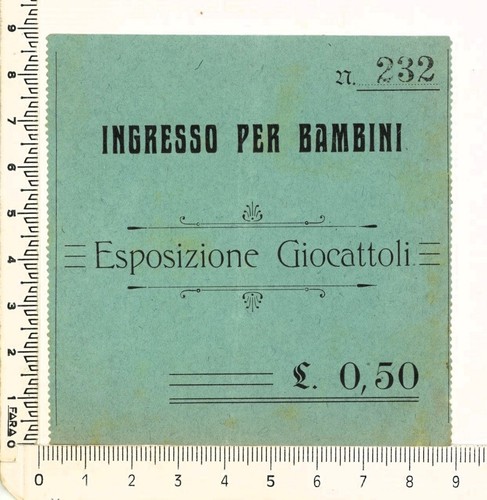 Biglietto per bambini ingresso - biglietto,