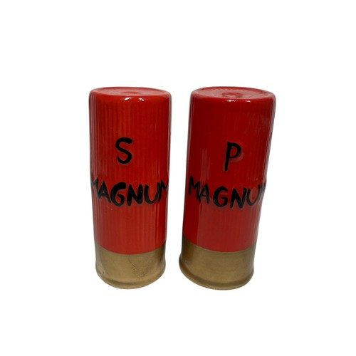 Vintage magnum shotgun shell - shotgun,